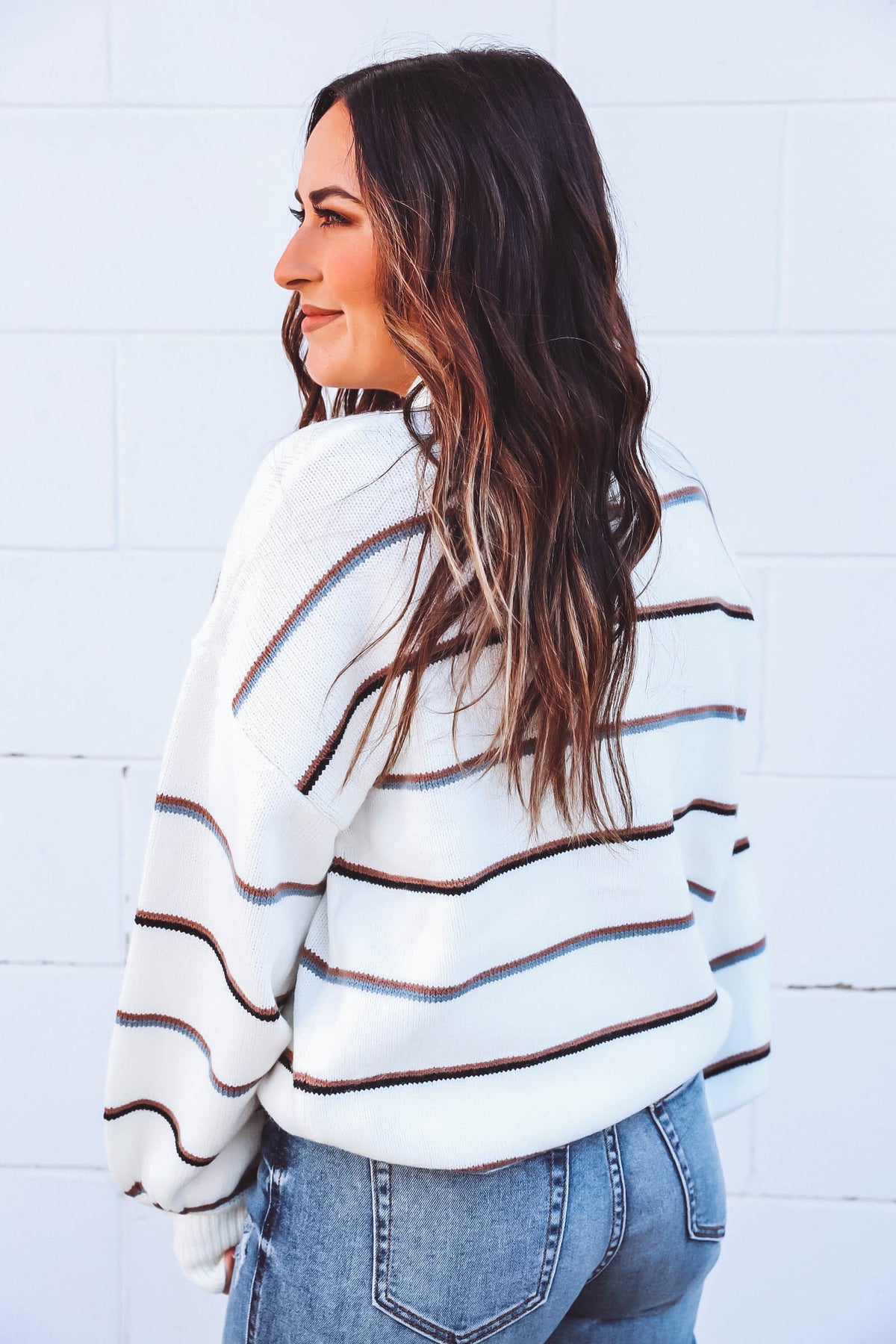 Alexis Striped Sweater