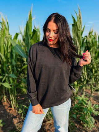 Nebraska Ritter Embroidered Crewneck