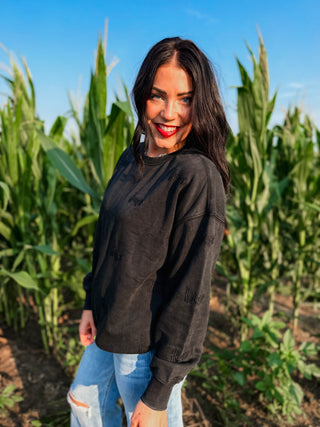 Nebraska Ritter Embroidered Crewneck