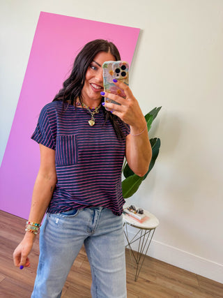 Kaley Striped Top