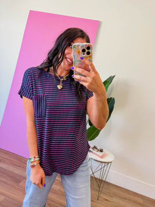 Kaley Striped Top