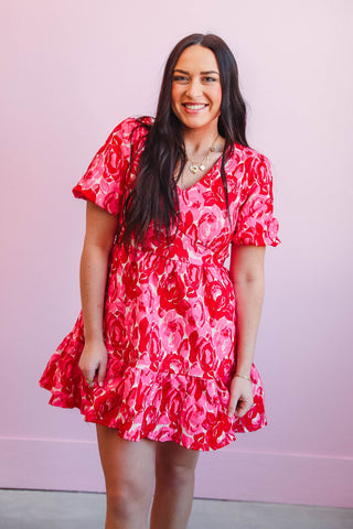 Rosie Floral Mini Dress