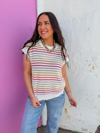 Braelyn Striped Sweater