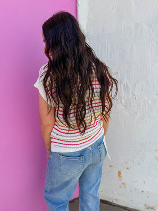 Braelyn Striped Sweater
