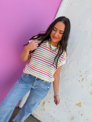 Braelyn Striped Sweater