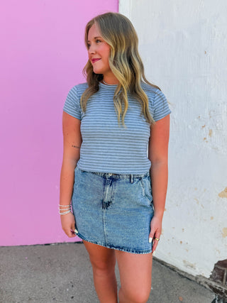 Find Your Soft Striped Tee