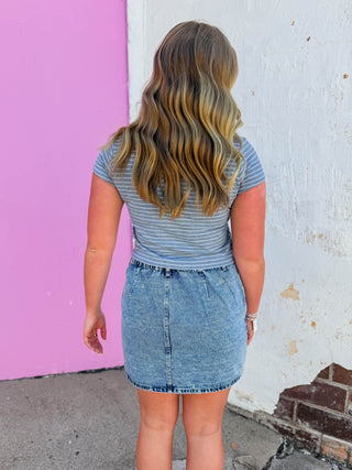 Find Your Soft Striped Tee