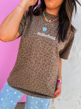 Motherhood Leopard Tee