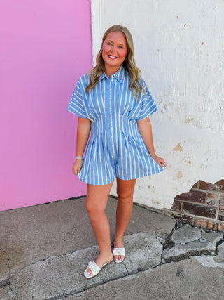 Rylee Striped Romper