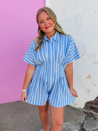 Rylee Striped Romper