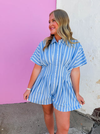 Rylee Striped Romper