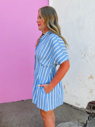 Rylee Striped Romper