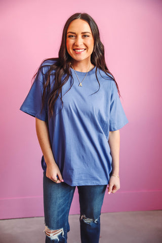 Mara Tee-Periwinkle