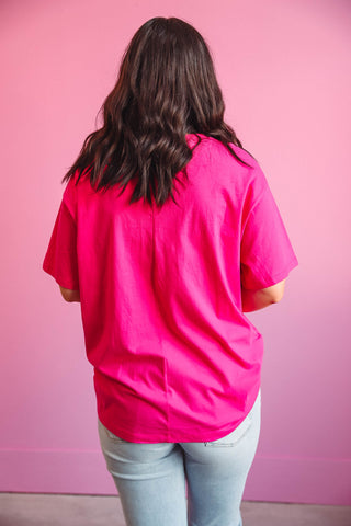 Mara Tee-Hot Pink