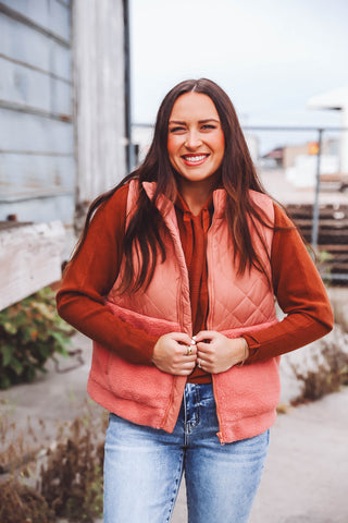 Kasey Vest-Coral