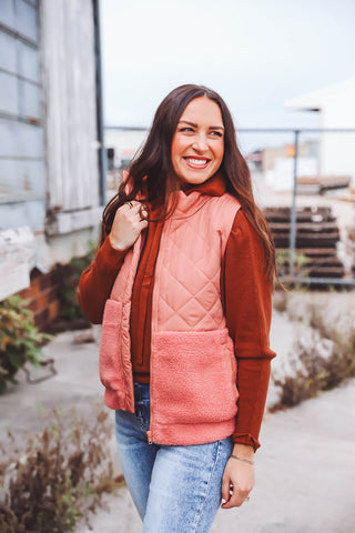 Kasey Vest-Coral