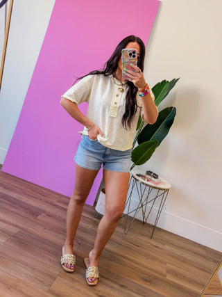 Sunshine Striped Tee