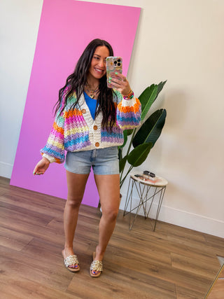 Happy Mix Cardigan