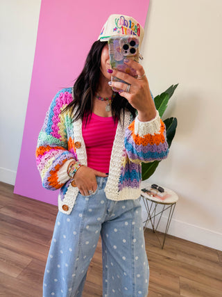 Happy Mix Cardigan