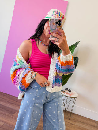 Happy Mix Cardigan