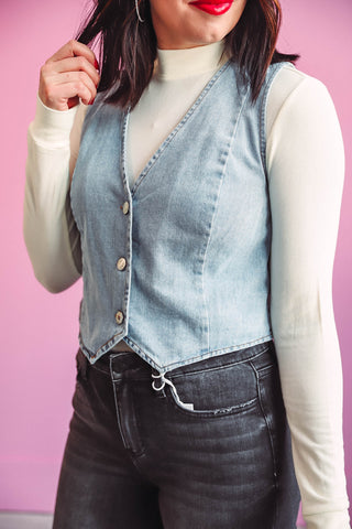 Ella Denim Vest