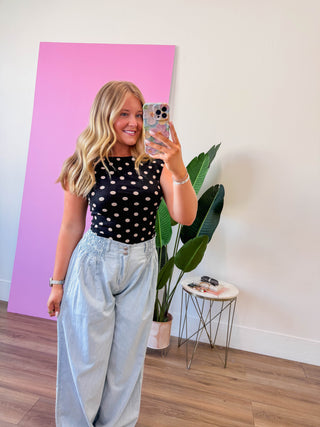 Wrenley Denim Joggers