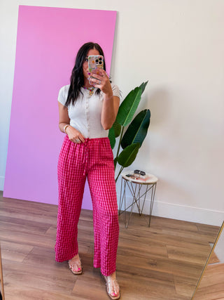 Sugar Rush Gingham Pants