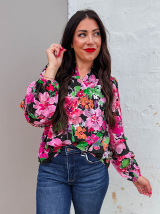 Becca Floral Top
