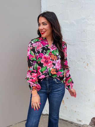 Becca Floral Top