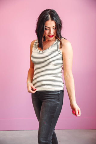 Sara Striped Tank