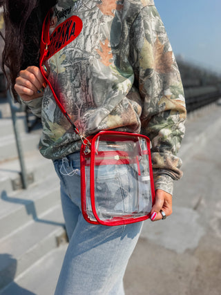 Gameday Square Stadium Bag-Red
