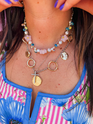 Feelin' Girly Beaded Necklace
