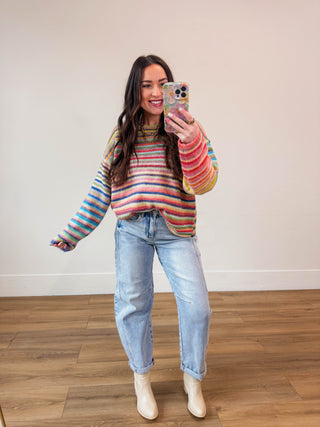 Ruthie Striped Sweater