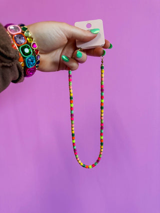 Bright Tile Necklace