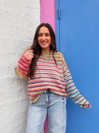 Ruthie Striped Sweater