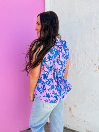 Rachel Floral Tank
