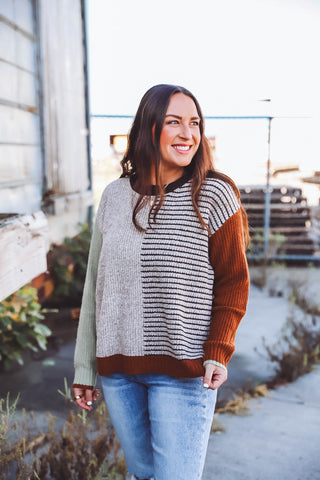 Valerie Sweater-Stone/Sage