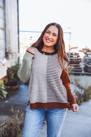 Valerie Sweater-Stone/Sage