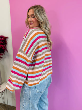 Everyday Cool Striped Cardigan