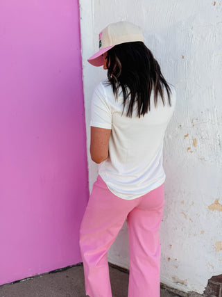 On Repeat Tee-Ivory