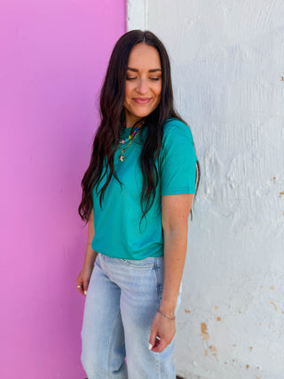 On Repeat Tee-Jade