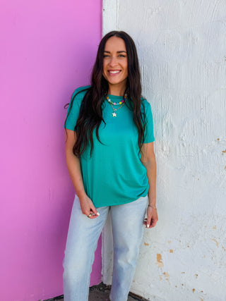 On Repeat Tee-Jade