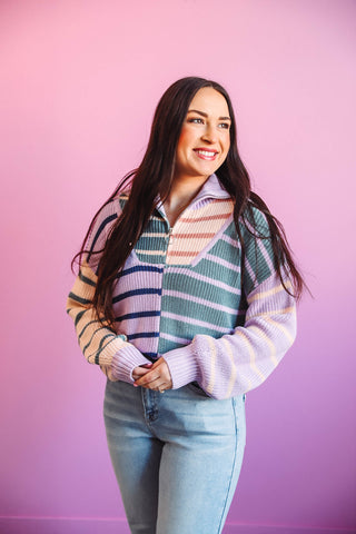 Sammy Color Block Sweater