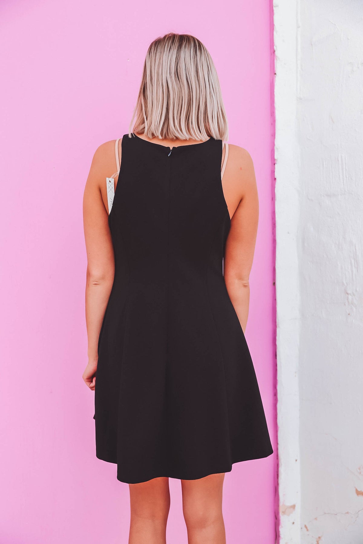 Lauren Mini Dress-Black