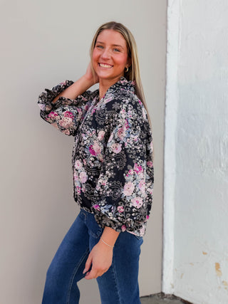 Sarah Floral Top