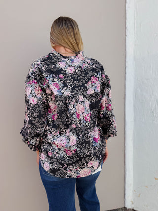 Sarah Floral Top
