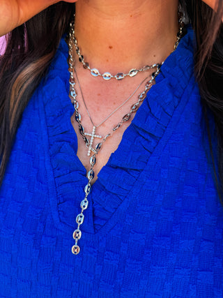 Today Is The Day Silver Necklace