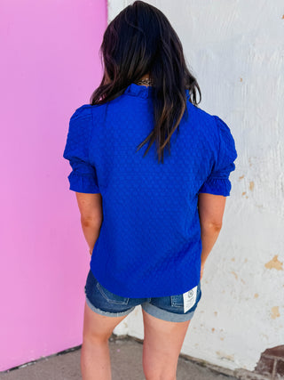 Susannah Top-Royal Blue