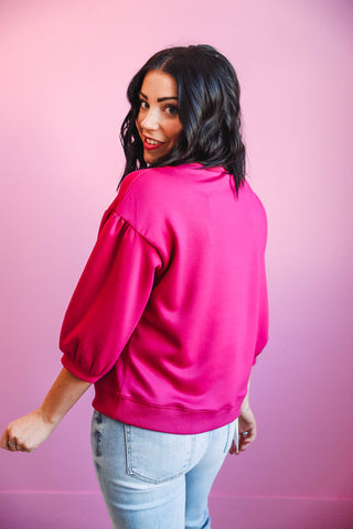 Erika Top-Magenta