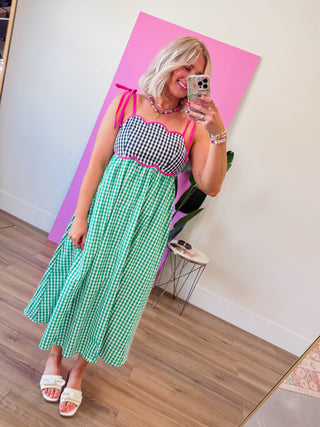 Mixed Muse Midi Dress